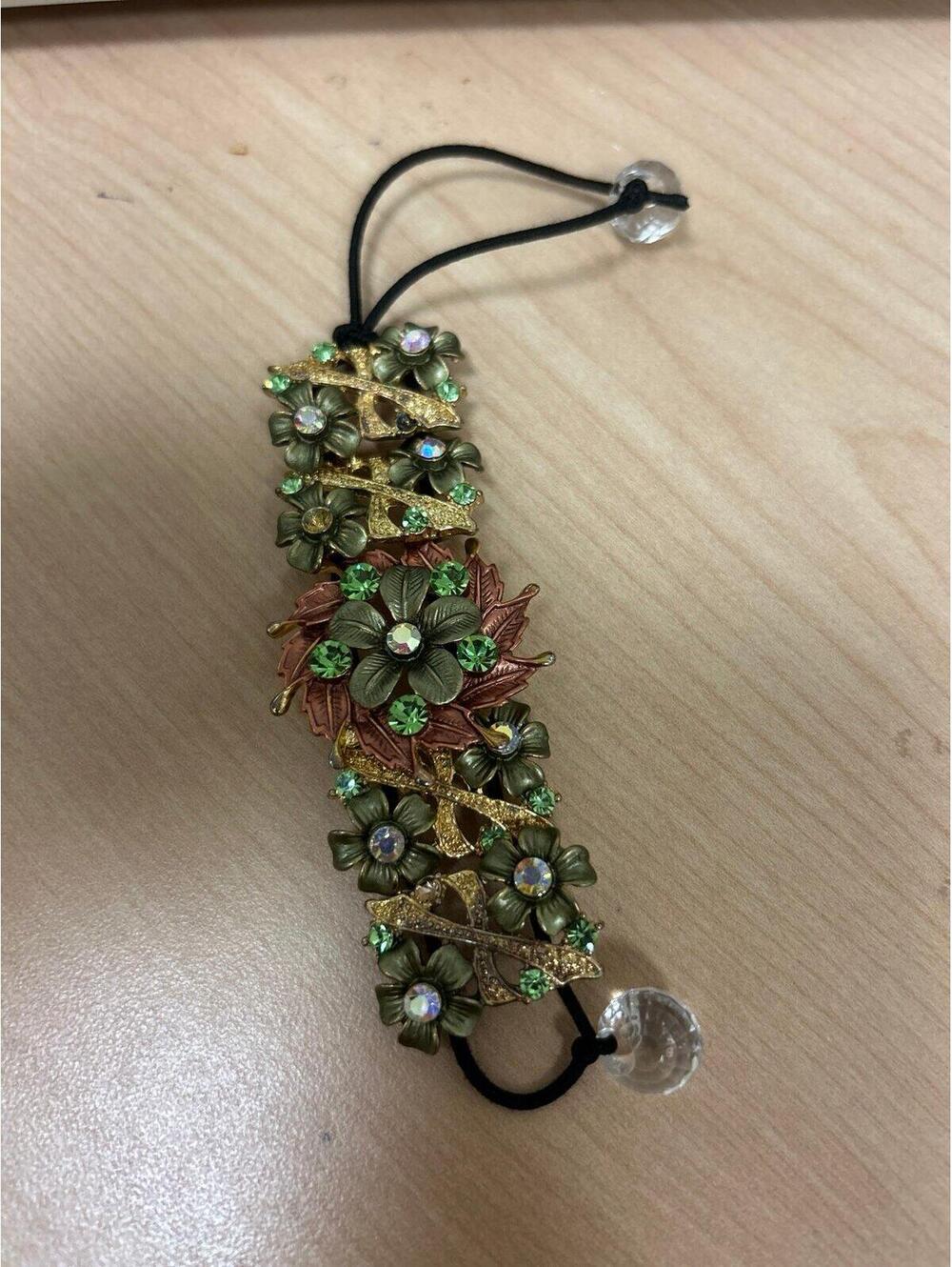 Victorian Floral Bracelet or Hair Accessory